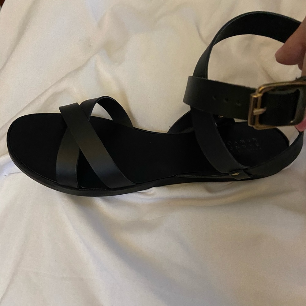 Barney’s gladiator sandal flats